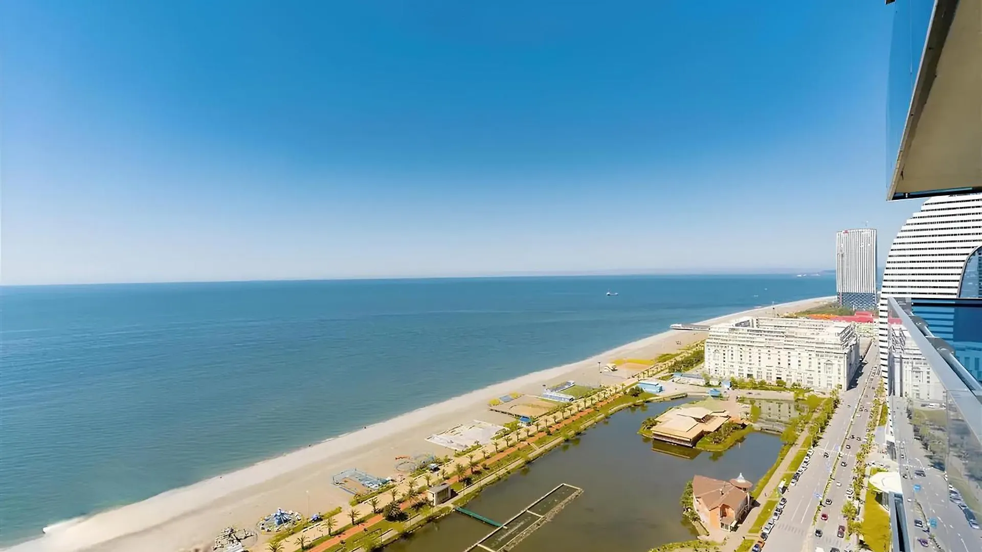 Orbi City Balcony With Sea View Batumi Apartment